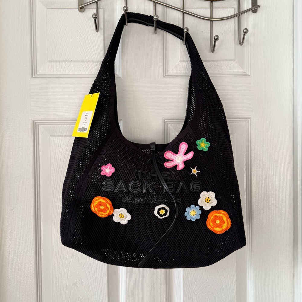 Marc Jacobs Black Mesh Tote